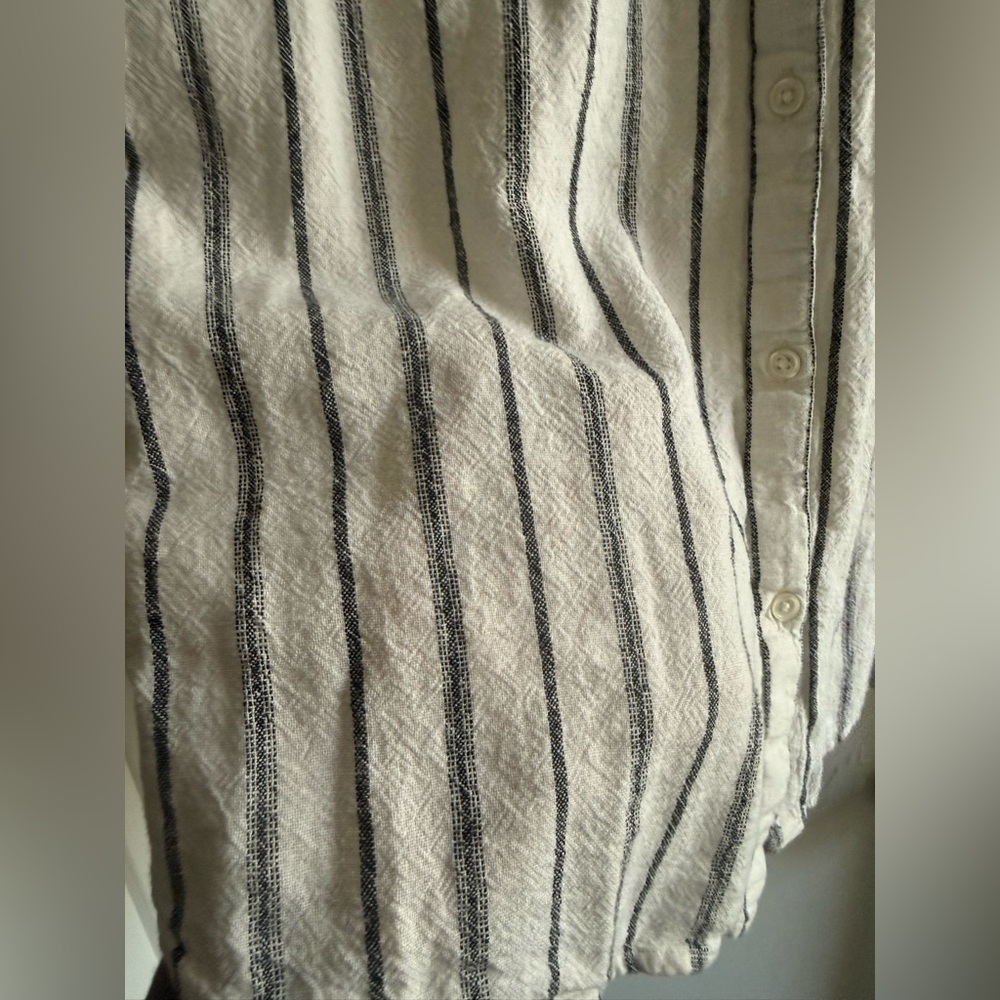Old Navy Linen Blend Cuff Sleeve Women’s Dress Size Small - Picture 3 of 6